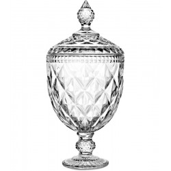 Bomboniere 32cm De Altura Por 15cm De Diâmetro Com Pé